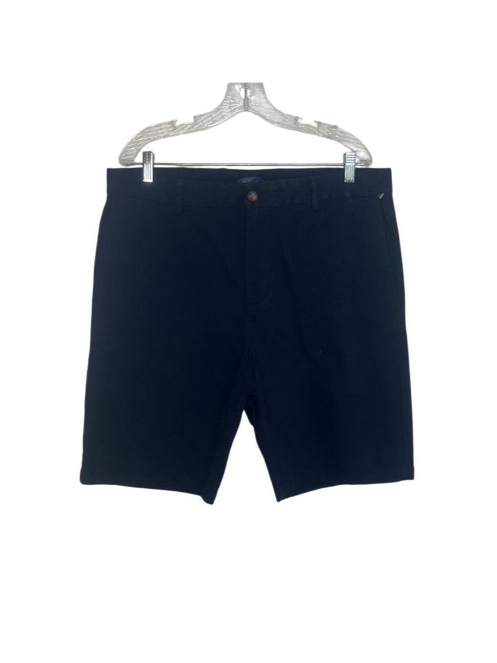 Old Navy Mens Shorts Classic Size 36 Navy Blue New WOT Cotton Blend Summer
